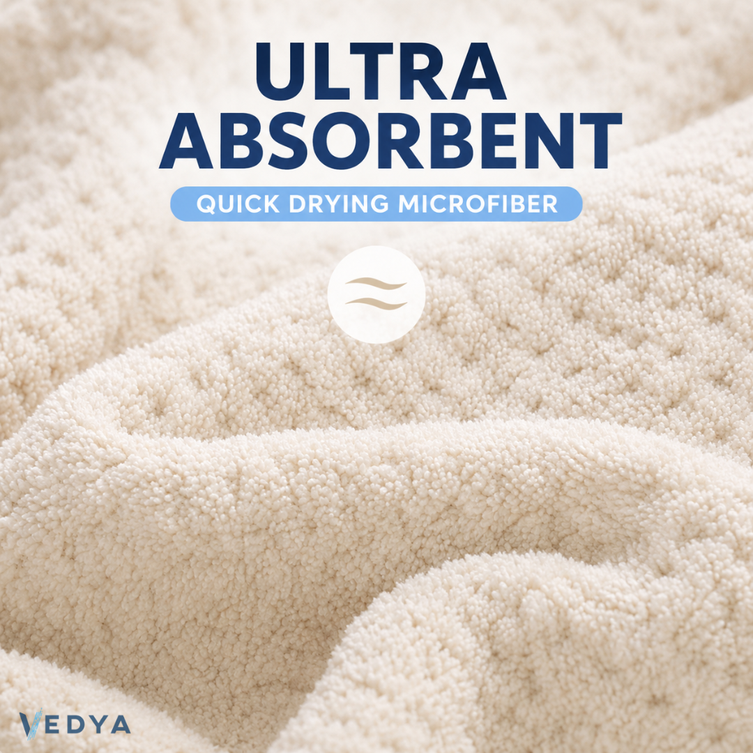 Ultra-Absorbent Microfiber Towel