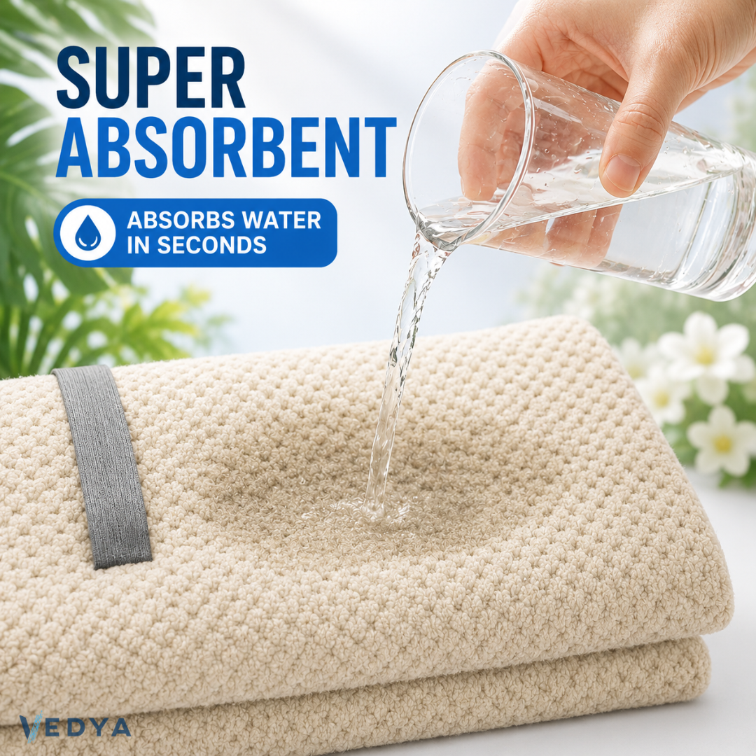 Ultra-Absorbent Microfiber Towel