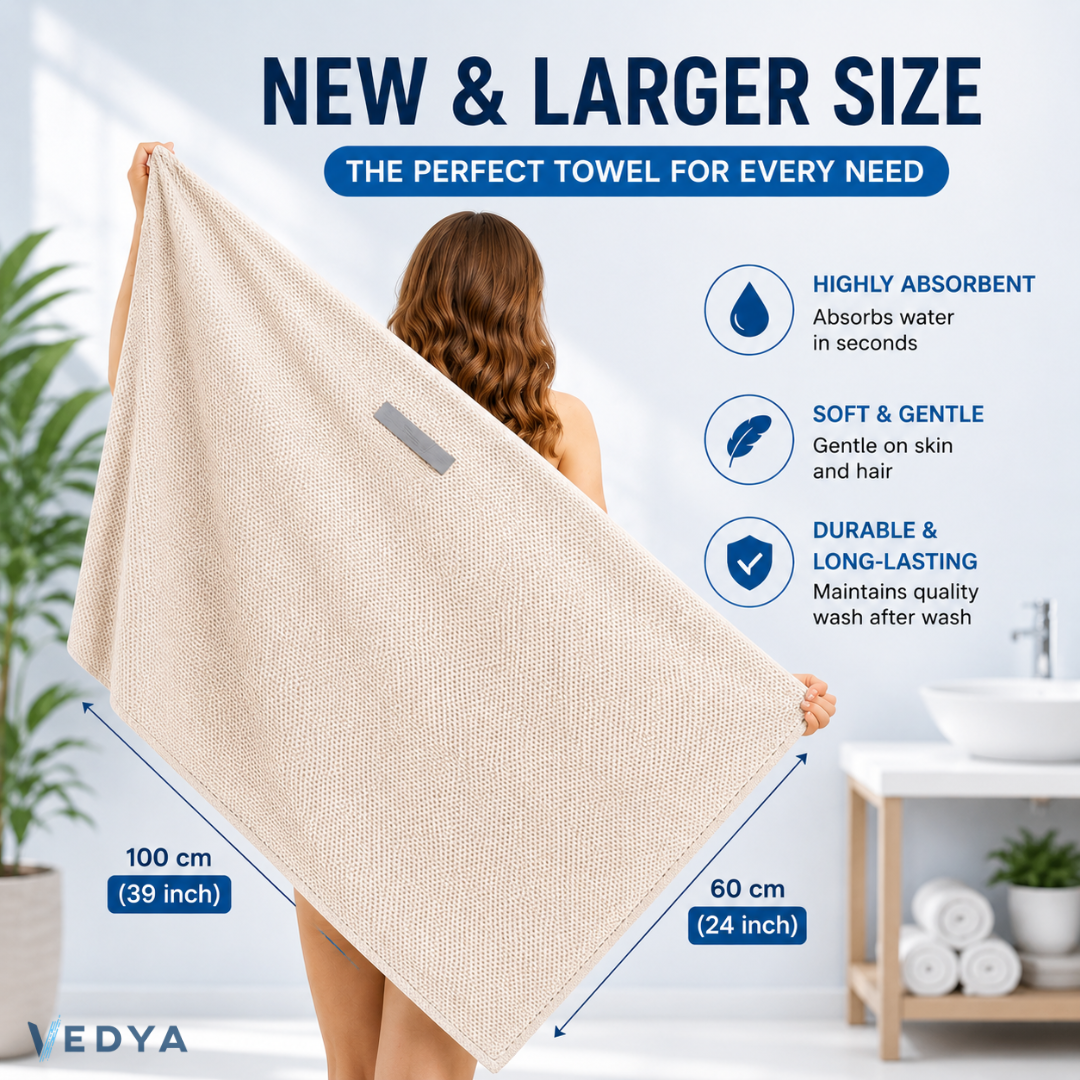 Ultra-Absorbent Microfiber Towel