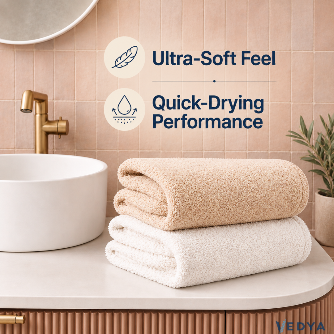 Ultra-Absorbent Microfiber Towel