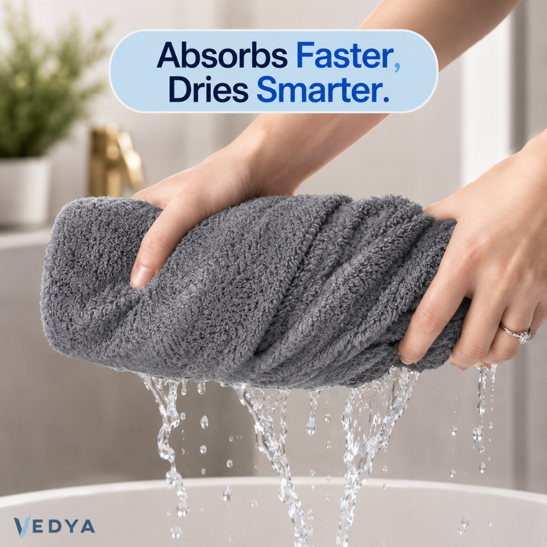 Ultra-Absorbent Microfiber Towel