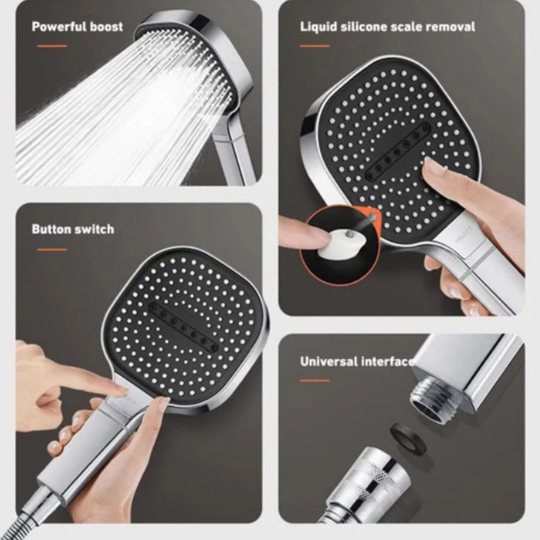 Complete Shower Set – Shower Head with Filter