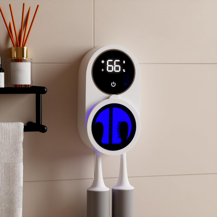 UV Toothbrush Sanitizer & Wall Mount Holder