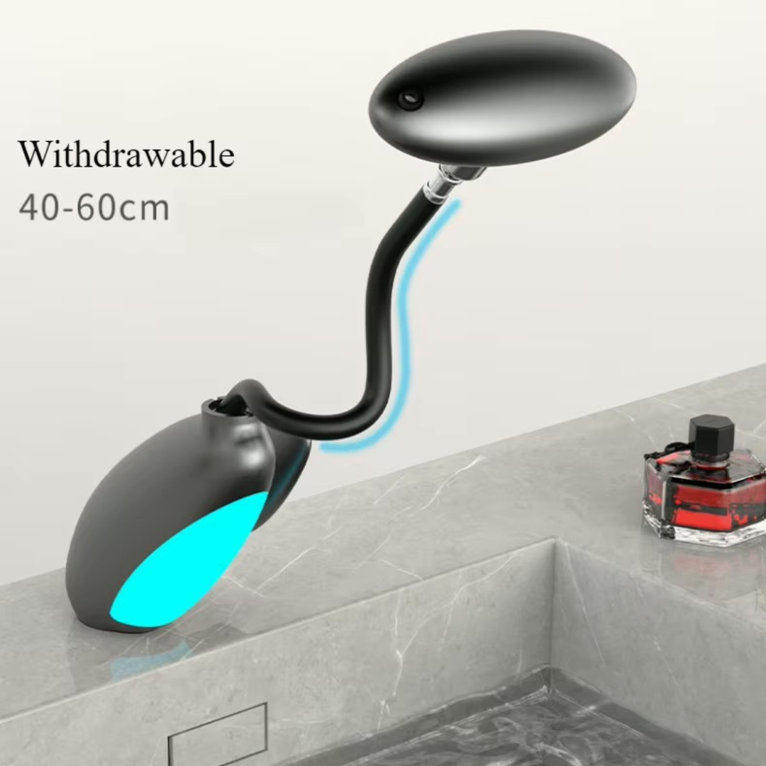 Smart LED Temperature Display Faucet – Swan Design