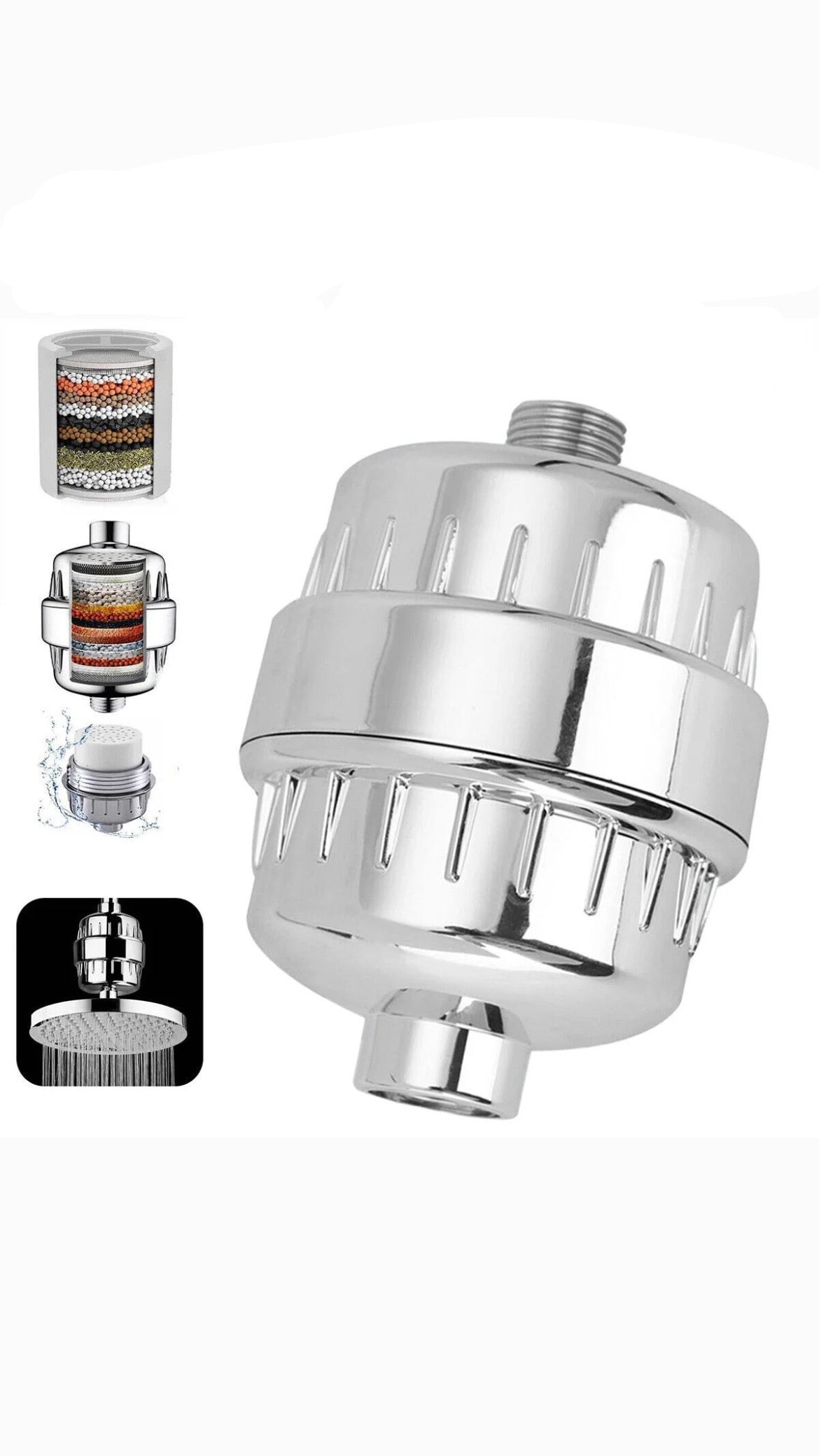 20 Stages Shower Filter Remove Chlorine