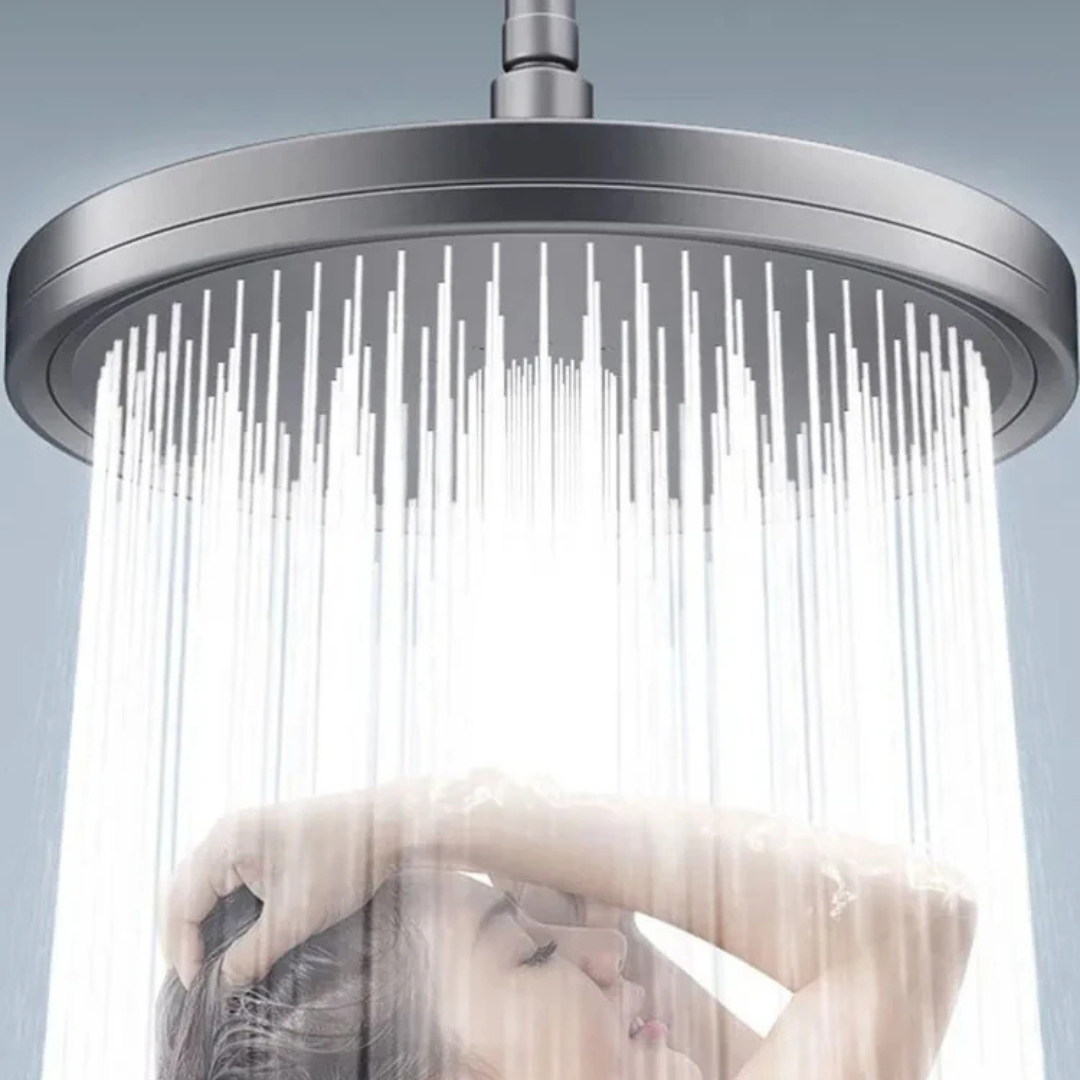 6-Mode Round Rainfall Shower Head