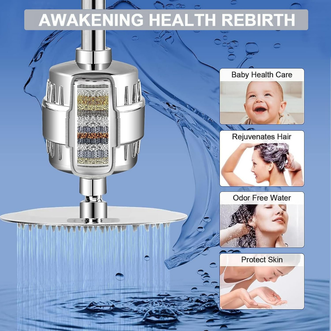 20 Stage Shower Filter for Chlorine Removal