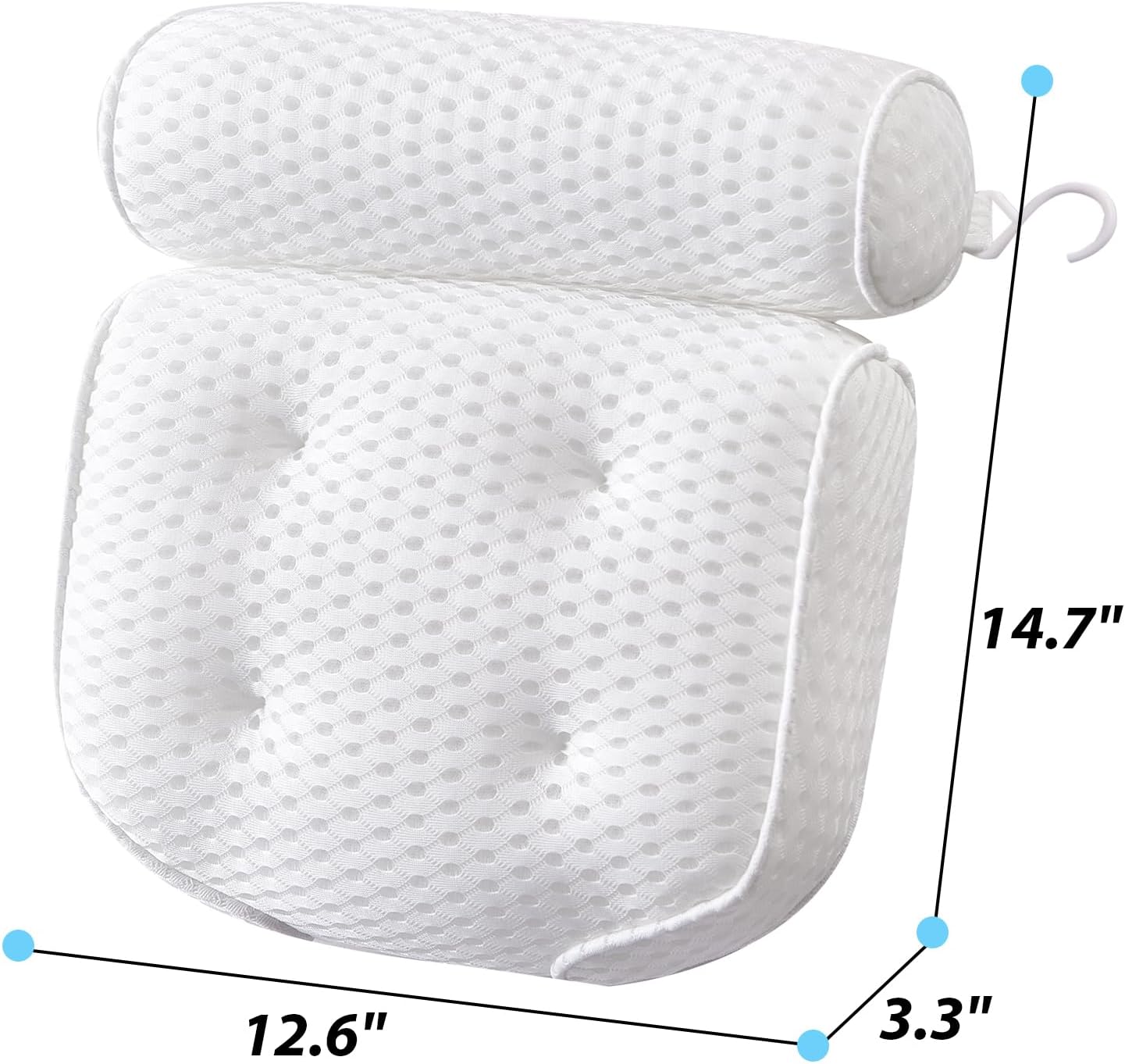 Bath Pillow for Bathtub Support Neck
