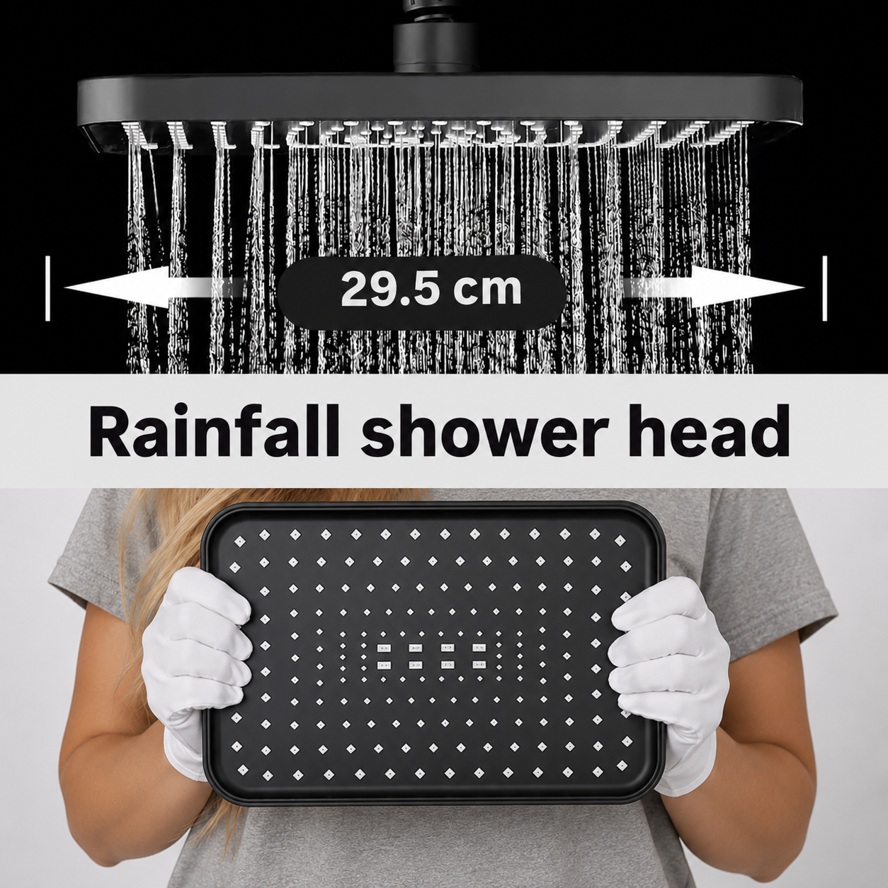 High Pressure Rainfall Shower Head