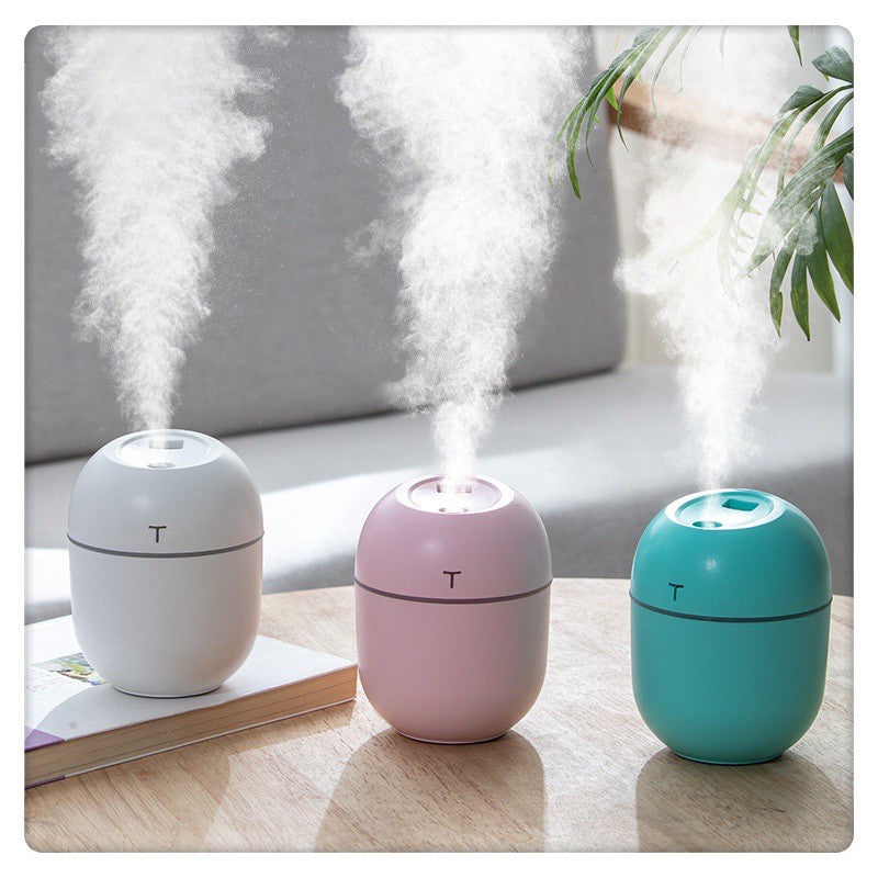 USB Air Humidifier Portable LED Lamp