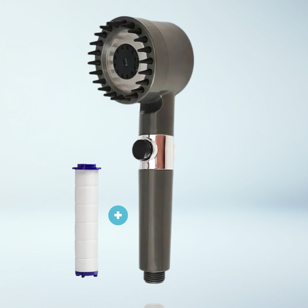 THE SMART FILTERED SHOWERHEAD