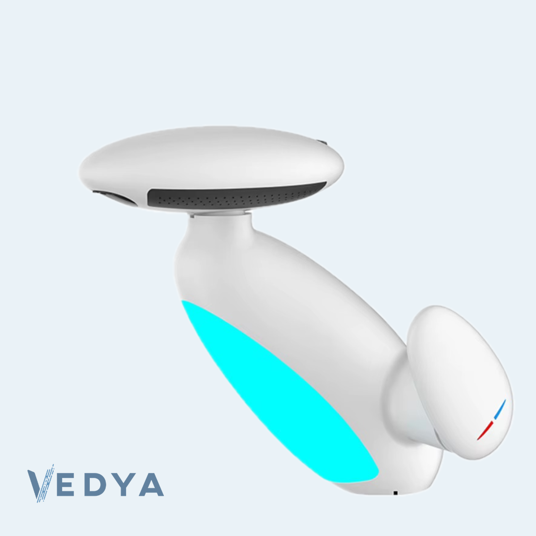 Smart LED Temperature Display Faucet – Swan Design