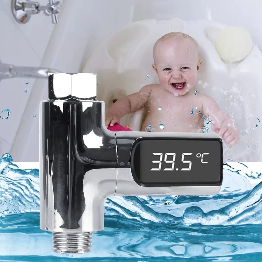 Digital Shower Thermometer – Real-Time Temperature Display