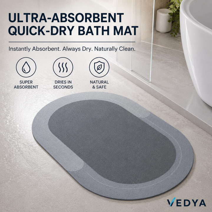 Ultra Absorbent Quick Dry Bath Mat