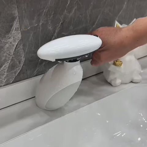 Smart LED Temperature Display Faucet – Swan Design